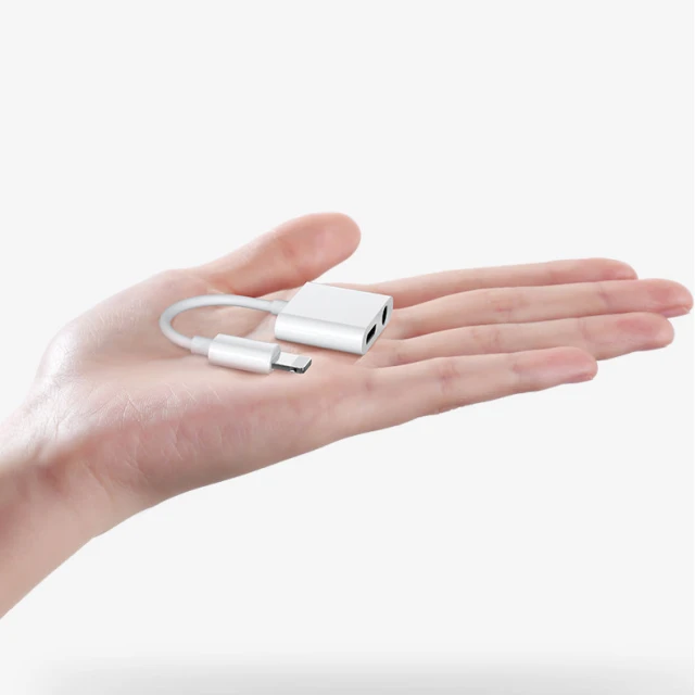 Адаптер Joyroom Lightning to 2x Lightning White (S-Y104-WH)