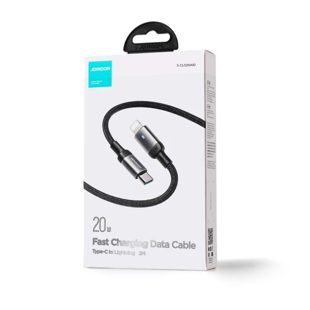 Кабель Joyroom A10 Series USB-C to Lightning 2m 20W White (S-CL020A10)