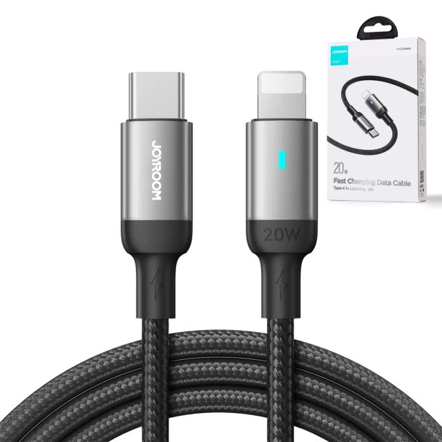 Кабель Joyroom A10 Series USB-C to Lightning 2m 20W White (S-CL020A10)