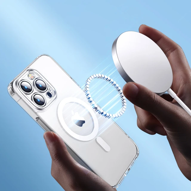 Чохол Joyroom 14D Magnetic Case для iPhone 14 Pro Max Clear with MagSafe (JR-14D8)