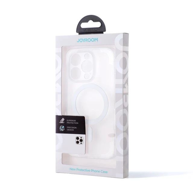 Чохол Joyroom 14D Magnetic Case для iPhone 14 Pro Max Clear with MagSafe (JR-14D8)