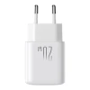 Мережевий зарядний пристрій Joyroom PD/QC 20W 2xUSB-C White (JR-TCF12)