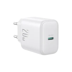 Зарядний пристрій Joyroom JR-TCF20 мережевий USB-C PD 20W білий (JR-TCF20_W)