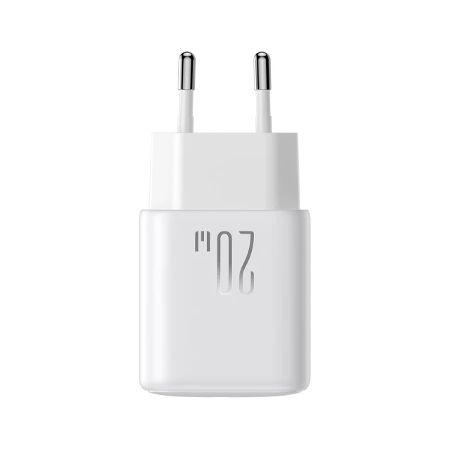 Зарядний пристрій Joyroom JR-TCF20 мережевий USB-C PD 20W білий (JR-TCF20_W)