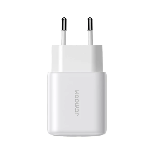 Зарядний пристрій Joyroom JR-TCF20 мережевий USB-C PD 20W білий (JR-TCF20_W)