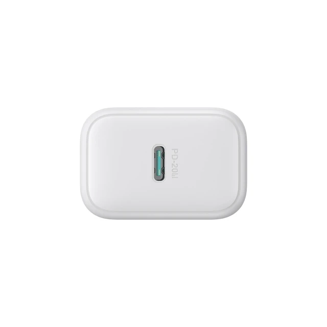 Зарядний пристрій Joyroom JR-TCF20 мережевий USB-C PD 20W білий (JR-TCF20_W)