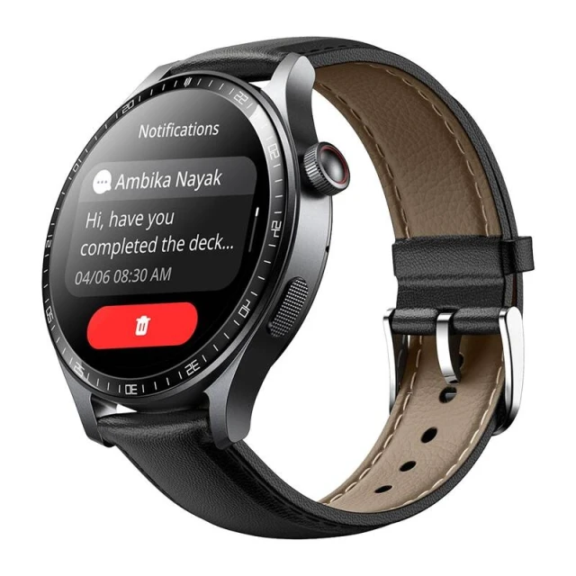 Смарт-годинник Joyroom FC2 Pro Classic Series Dark Gray (JR-FC2 Pro Grey)