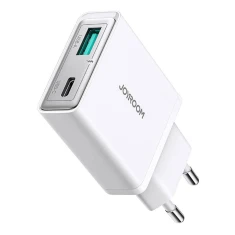 Мережевий зарядний пристрій Joyroom PD/QC 20W USB-C | USB-A White (JR-TCF14)