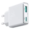 Сетевое зарядное устройство Joyroom PD/QC 20W USB-C | USB-A White (JR-TCF14)