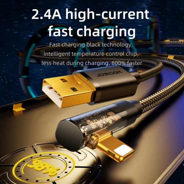 Кабель Joyroom Gaming USB-A to Lightning 1.2 m Blue (S-UL012A6B)