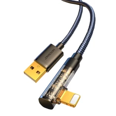 Кабель Joyroom Angled Fast Charging USB-A to Lightning 1.2m Black (S-UL012A6)