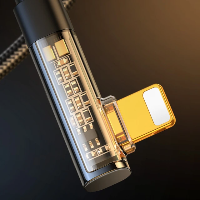 Кабель Joyroom Angled Fast Charging USB-A to Lightning 1.2m Black (S-UL012A6)