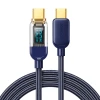 Кабель Joyroom Surpass Series Fast Charging USB-C to USB-C 1.2m 100W Blue (S-CC100A4)