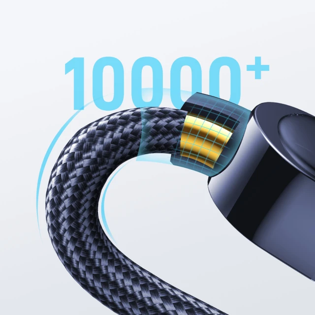 Кабель Joyroom Surpass Series Fast Charging USB-C to USB-C 1.2m 100W Blue (S-CC100A4)