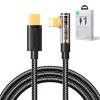 Кабель Joyroom Angled Fast Charging USB-C to Lightning 1.2m 20W Black (S-CL020A6)