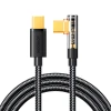 Кабель Joyroom Angled Fast Charging USB-C to USB-C 1.2m 100W Black (S-CC100A6)