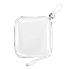 Портативний зарядний пристрій Joyroom 10000mAh 12W USB-A/Lightning with Built-in Lightning Cable White (JR-L005W)