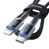 Кабель Joyroom Crystal Clear Series USB-C to Lightning 1.2 m Black (S-A42 C-L Bl)