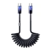 Кабель Joyroom Crystal Clear Series USB-C to USB-C 1.5 m Black (S-A43 C-C)