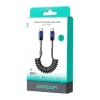 Кабель Joyroom Crystal Clear Series USB-C to USB-C 1.5 m Black (S-A43 C-C)