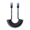 Кабель Joyroom Crystal Clear Series USB-C to Lightning 1.5 m Black (S-A43 C-L)