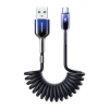 Кабель Joyroom Crystal Clear Series USB-A to USB-C 1.5 m Black (S-A43 A-C)