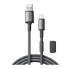 Кабель Joyroom Unlimited Series with Magnetic Organizer USB-A to Lightning 1.2 m Gray (S-A50 L)