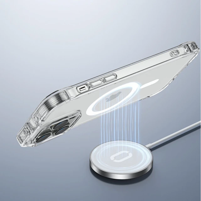 Чохол Joyroom Magnetic Defender для iPhone 14 | 13 Transparent with MagSafe (6956116729950)