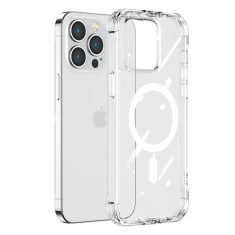 Чохол Joyroom Magnetic Defender для iPhone 14 Plus Transparent with MagSafe (6956116730598)
