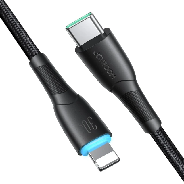 Кабель Joyroom Starry Series USB-C to Lightning 30W 1 m Black (SA32-CL3 Black)