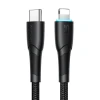Кабель Joyroom Starry Series USB-C to Lightning 30W 1 m Black (SA32-CL3 Black)