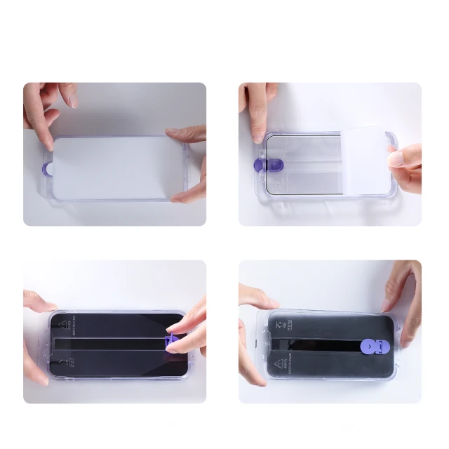 Защитное стекло Joyroom Knight для iPhone 14 Plus with Mounting Kit Transparent (JR-H11)