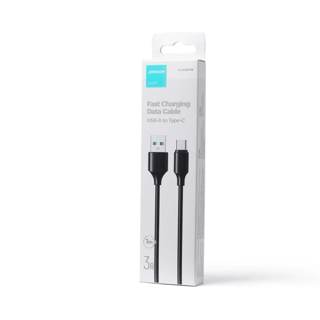 Кабель Joyroom USB-A to USB-C 3A 1m Black (S-UC027A9-BK-1)