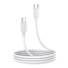 Кабель Joyroom USB-C to USB-C 60W 1m White (S-CC060A9-WH)