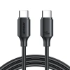 Кабель Joyroom USB-C to USB-C 60W 1m Black (S-CC060A9-BK)