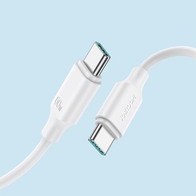Кабель Joyroom USB-C to USB-C 60W 1m Black (S-CC060A9-BK)
