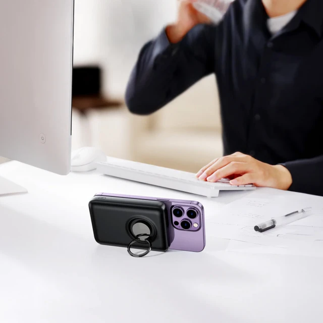 Портативний зарядний пристрій Joyroom 10000mAh 20W Black with MagSafe (JR-W050BK)
