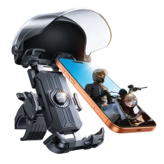 Тримач Joyroom JR-ZS526 Sunshade Cycling Phone Mount Helmet Version Black (6956116747428)