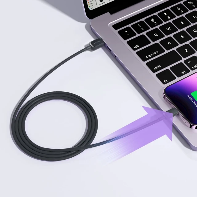 Кабель Joyroom Color Series USB-A to Lightning 1.2m Black (S-AL012A141B)