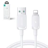 Кабель Joyroom Color Series USB-A to Lightning 1.2m White (S-AL012A141W)