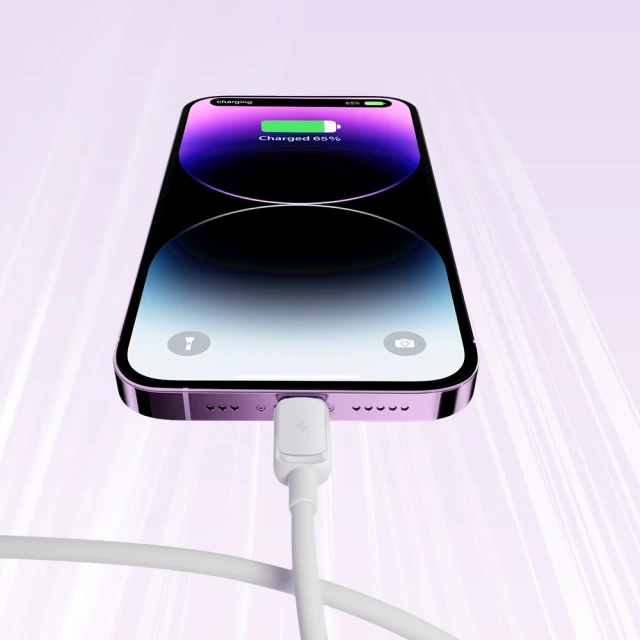 Кабель Joyroom Color Series USB-A to Lightning 1.2m White (S-AL012A141W)