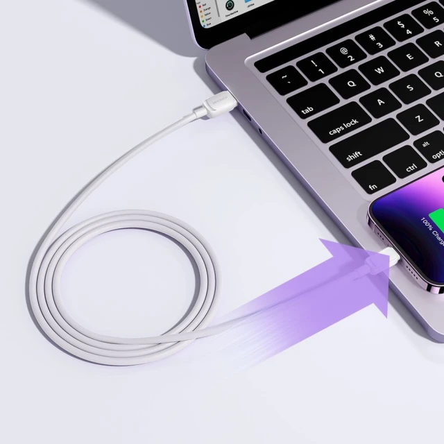 Кабель Joyroom Color Series USB-A to Lightning 1.2m White (S-AL012A141W)