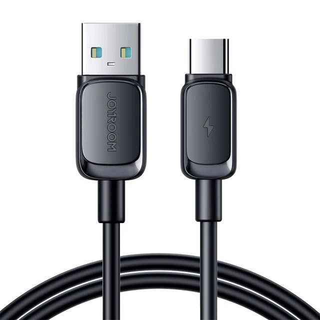 Кабель Joyroom Color Series USB-A to USB-C 1.2m Black (S-AC027A141B)