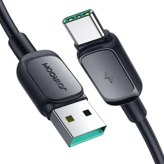Кабель Joyroom Color Series USB-A to USB-C 1.2m Black (S-AC027A141B)