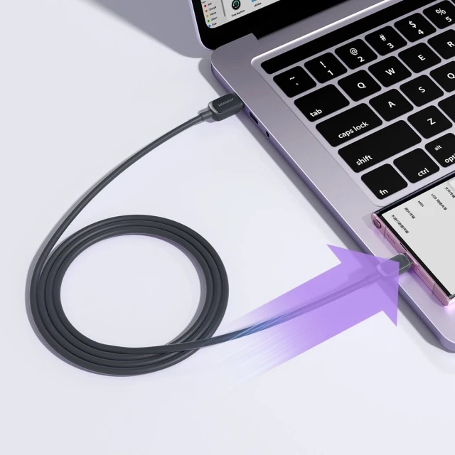 Кабель Joyroom Color Series USB-A to USB-C 1.2m Black (S-AC027A141B)