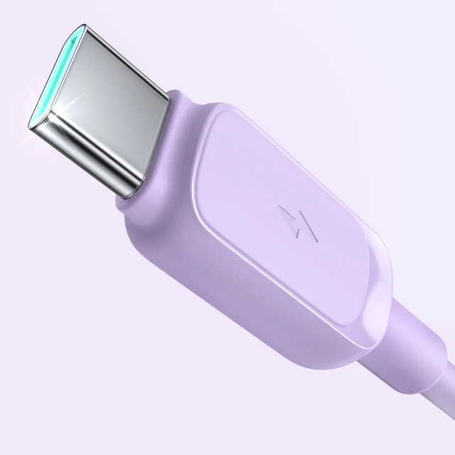 Кабель Joyroom Color Series USB-A to USB-C 1.2m Purple (S-AC027A141P)