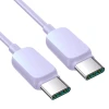 Кабель Joyroom Color Series USB-C to USB-C 1.2m 100W Purple (S-CC100A141P)