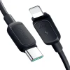 Кабель Joyroom Multi-Color Series A14 USB-C to Lightning 20W 1.2 m Black (S-CL020A111B)