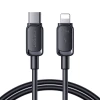 Кабель Joyroom Multi-Color Series A14 USB-C to Lightning 20W 1.2 m Black (S-CL020A111B)