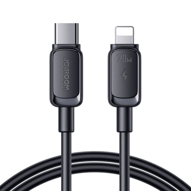 Кабель Joyroom Multi-Color Series A14 USB-C to Lightning 20W 1.2 m Black (S-CL020A111B)